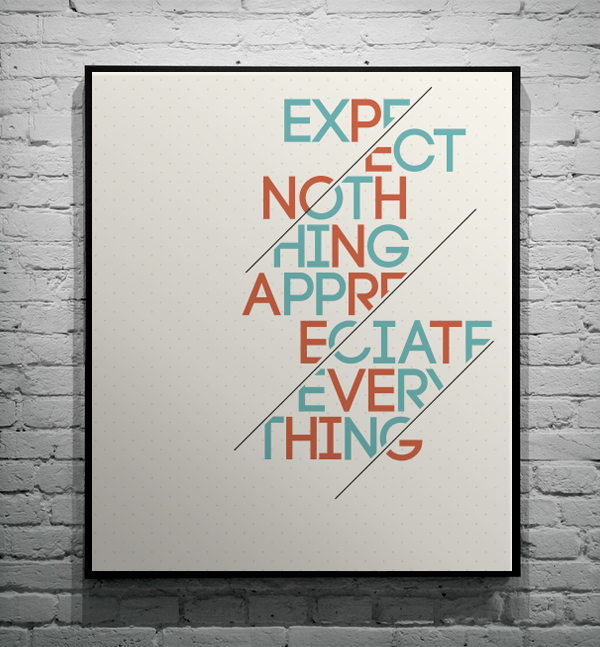 expect nothing