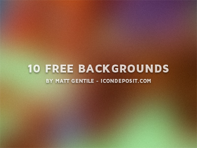 10 Free Backgrounds by Matt Gentile